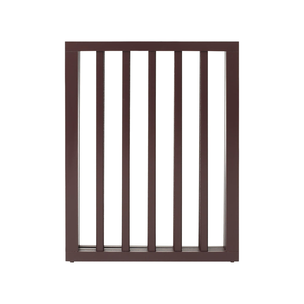 24"H Pet Dog Gates Foldable Pet Fence Expandable Dog Barrier for Doorway 3 Panel